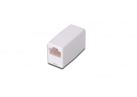 RJ45 CABLE DUAL-HEAD NETWORK EXTENSION ADAPTER COUPLER