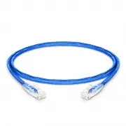 4FT (1.2M) CAT6 SNAGLESS UNSHIELDED (UTP) PVC CM ETHERNET NETWORK PATCH CABLE, BLUE