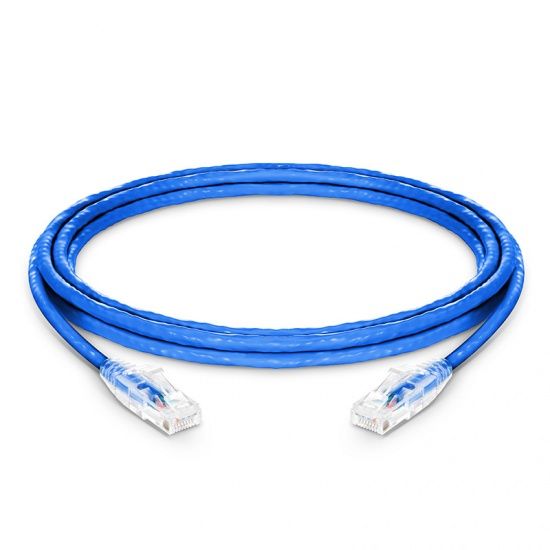 FT (3M) CAT6 SNAGLESS UNSHIELDED (UTP) PVC CM ETHERNET NETWORK PATCH CABLE, BLUE 10