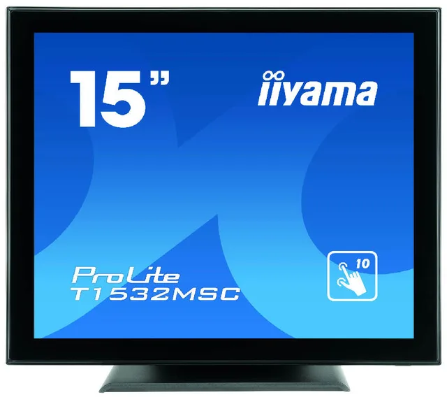 iiyama T1532MSC-B5AG POS monitor 38.1 cm (15") 1024 x 768 pixels Touchscreen