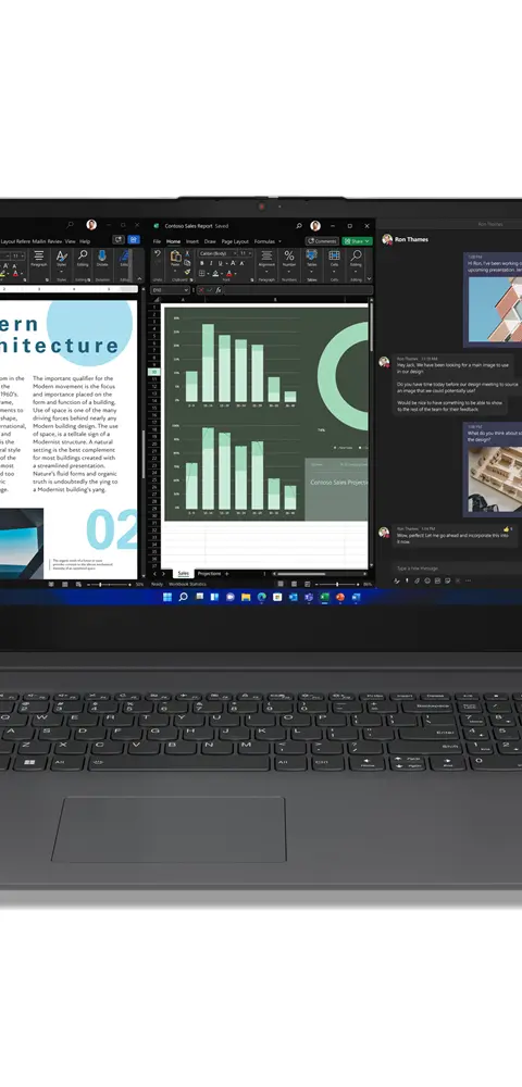 Lenovo V17 G4 IRU Intel® Core™ i5 i5-13420H Laptop 43.9 cm (17.3") Full HD 16 GB DDR4-SDRAM 512 GB SSD Wi-Fi 6 (802.11ax) Windows 11 Home German Grey