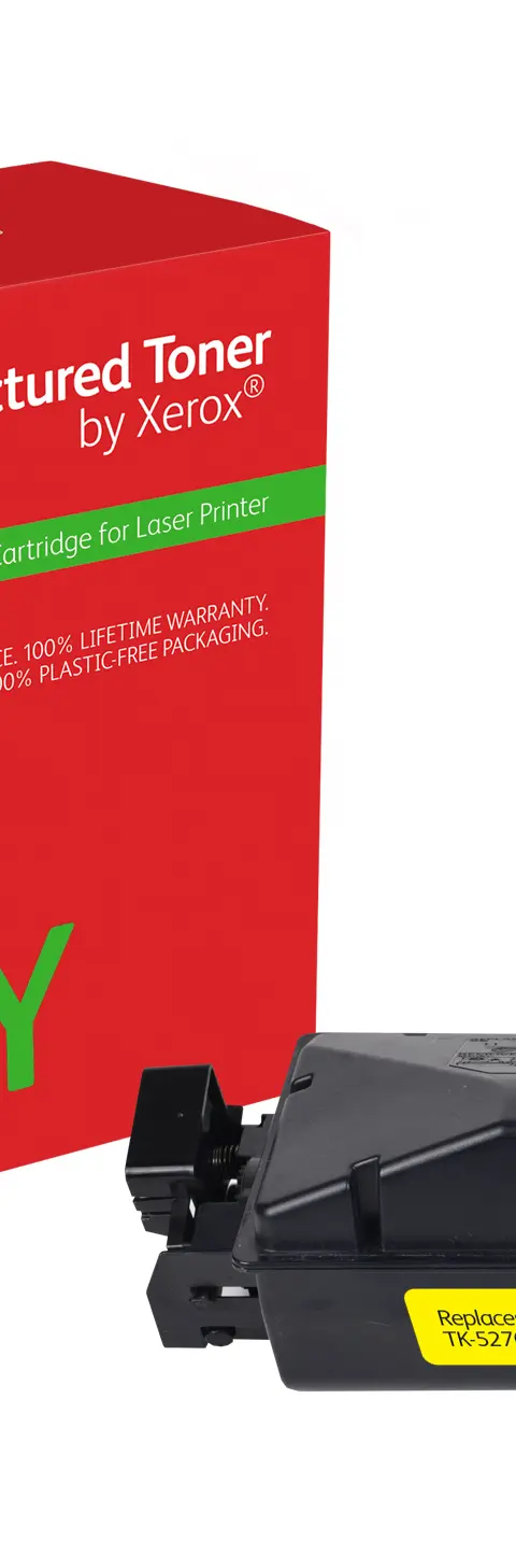 Everyday™ Yellow Remanufactured Toner by Xerox compatible with Kyocera TK-5270Y, Standard capacity