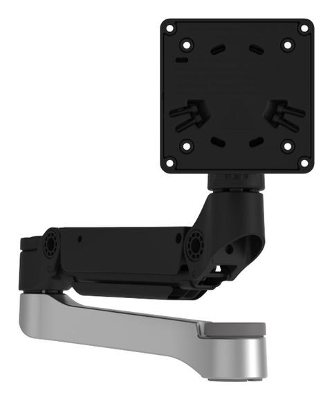 R-Go Tools Monitor arm R-Go Caparo additional monitor arm, fully adjustable with gas spring, 3-9 kg load capacity, circular, black