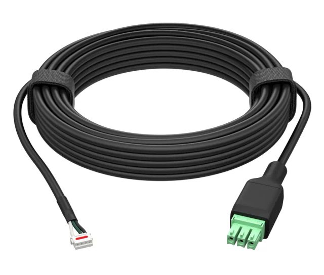 HP Poly Studio A2 Black Cable for Table Mic Input JST to Male Phoenix Connector 6M(20ft)