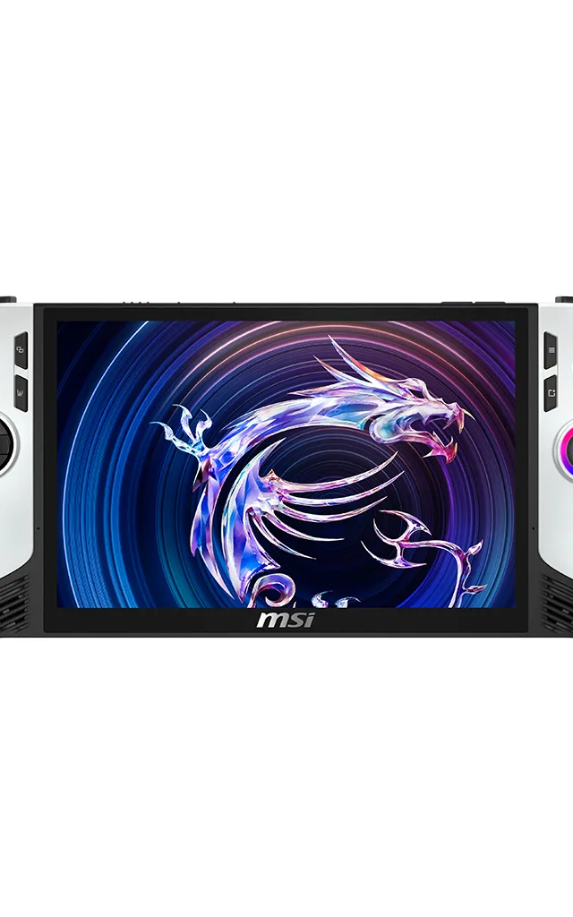 MSI Claw 8 AI+ A2VM-091 portable game console 20.3 cm (8") 2 TB Touchscreen Wi-Fi Black, White