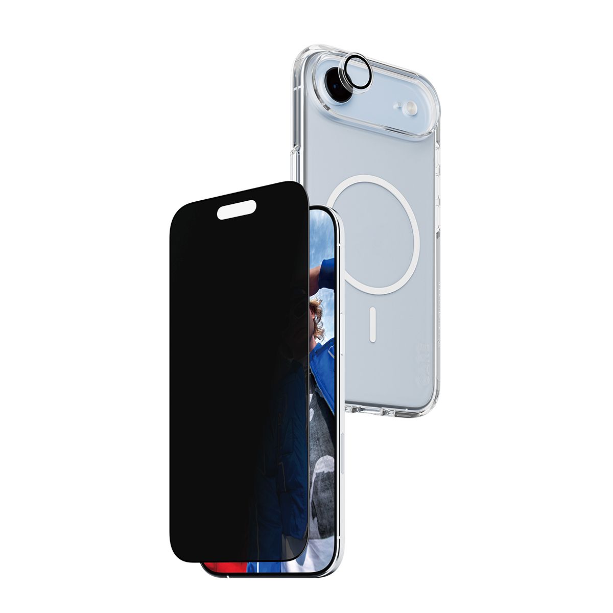 PanzerGlass ® | CARE by ® 3-in-1 Flagship Privacy Bundle iPhone Air Clear screen protector Apple 1 pc(s)