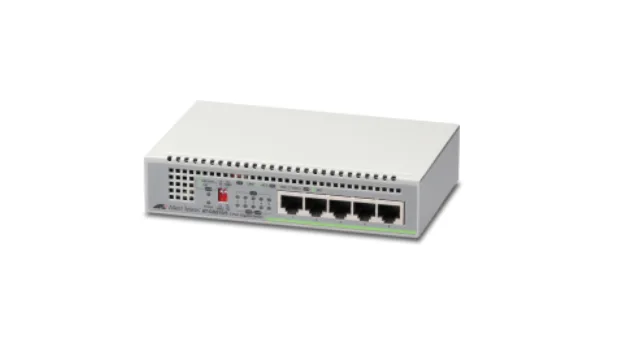 Allied Telesis AT-GS910/5-50 Unmanaged Gigabit Ethernet (10/100/1000) Grey