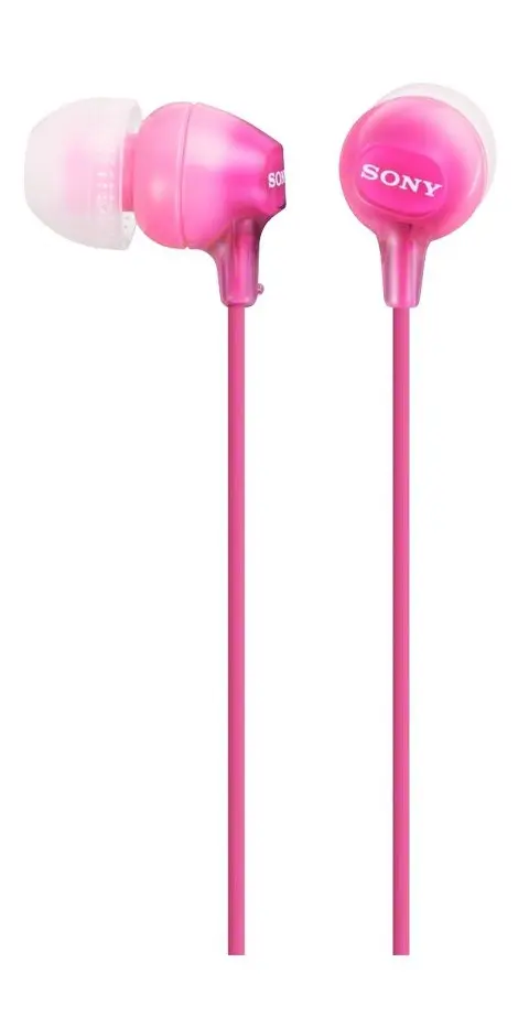 Sony MDR-EX15LP Headphones Wired In-ear Music Pink