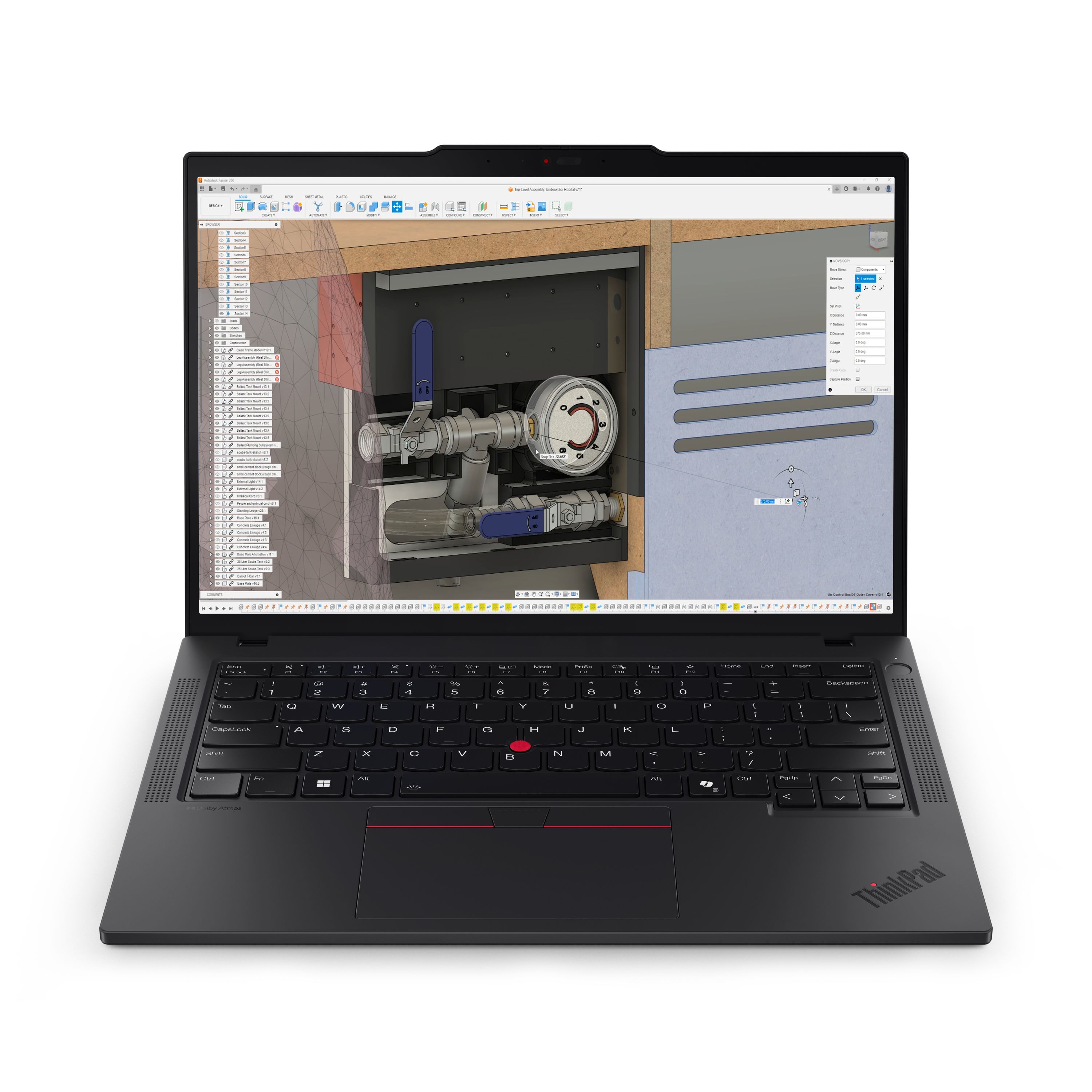 Lenovo ThinkPad P14s Gen 6 (AMD) AMD Ryzen™ AI 7 350 Mobile workstation 35.6 cm (14") Touchscreen WUXGA 32 GB DDR5-SDRAM 1 TB SSD Wi-Fi 7 (802.11be) Windows 11 Pro German Black
