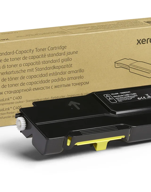 Xerox Genuine ® VersaLink® C400 Color Printer/C405 Color Multifunction Printer Yellow Standard capacity Toner Cartridge (2500 Pages) - 106R03501