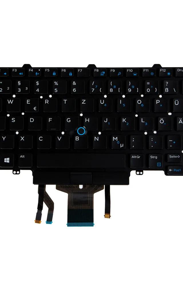 Origin Storage N/B KBD XPS 9250 Lat 7275 German Slim Backlit 81 Keys SP