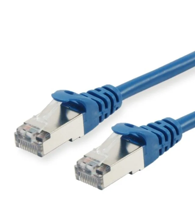 Equip Cat.6 S/FTP Patch Cable, 0.15m, Blue