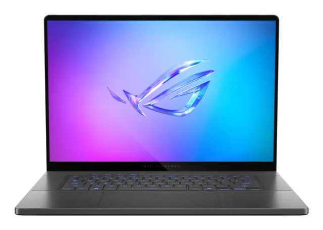 ASUS ROG Zephyrus G16 GU605CR-QR116W Intel Core Ultra 9 285H Laptop 40.6 cm (16") WQXGA 64 GB LPDDR5x-SDRAM 2 TB SSD NVIDIA GeForce RTX 5070 Ti Wi-Fi 7 (802.11be) Windows 11 Home German Black, Grey