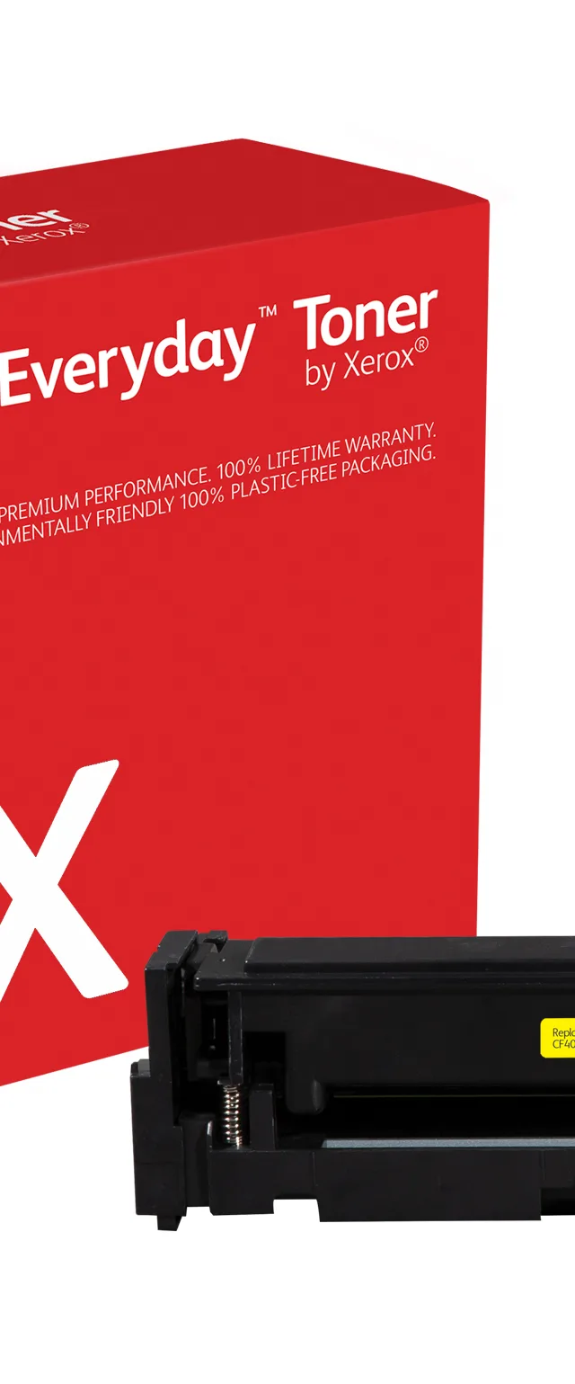 Everyday™ Yellow Toner by Xerox compatible with HP 201X (CF402X), High capacity