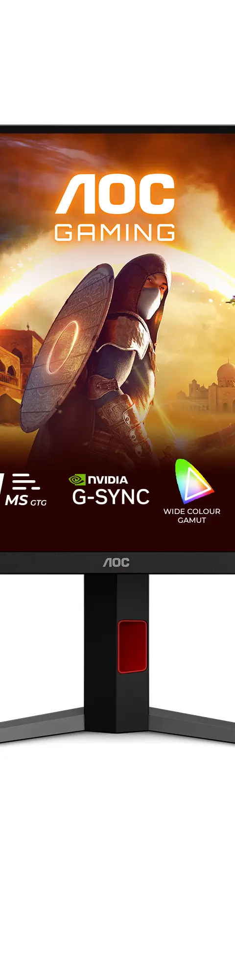AOC G4 U32G4U computer monitor 80 cm (31.5") 3840 x 2160 pixels 4K Ultra HD Black, Red
