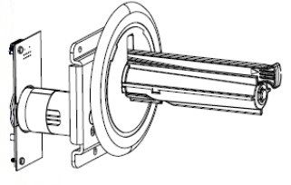 Zebra P1058930-052 printer/scanner spare part/accessory Spindle