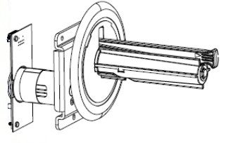 Zebra P1058930-052 printer/scanner spare part/accessory Spindle