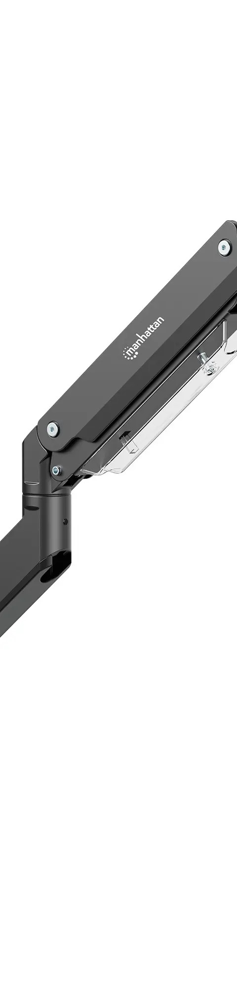 Manhattan Desk Mount for TV & Monitors (Full Motion Gas Spring), For screens 13" to 42", C-Clamp or Grommet Assembly,VESA compatibility: all between 75x75mm to 200x200mm - check the dimensions of the four mounting holes on back of screen to ensure it fits,Max 20kg