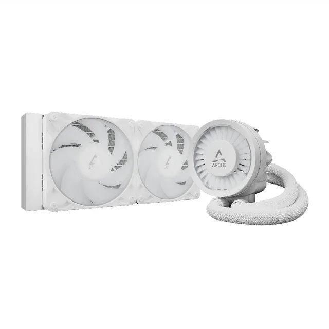 ARCTIC Liquid Freezer III Pro 240 A-RGB - Multi Compatible All-in-One CPU Water Cooler with A-RGB White