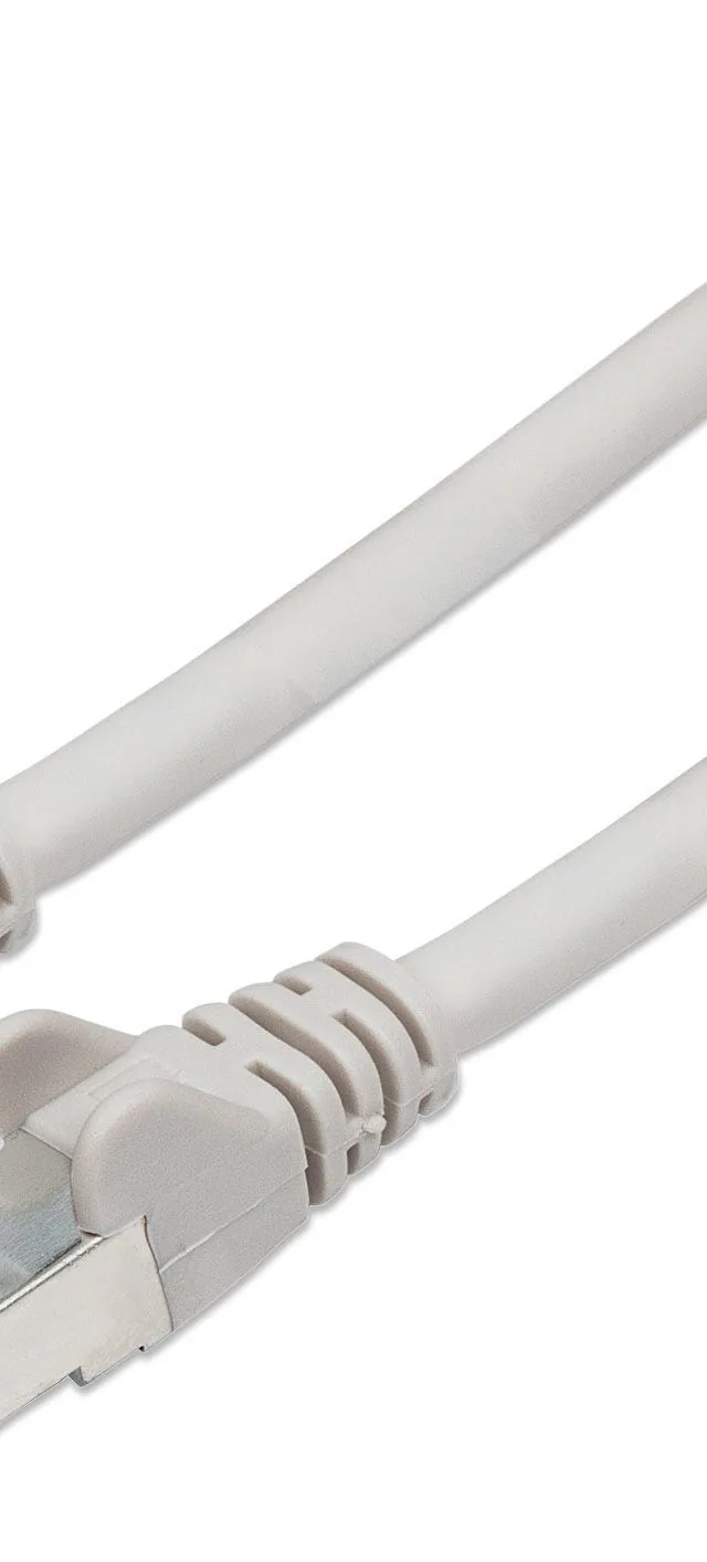 Intellinet Network Patch Cable, Cat6, 20m, Grey, Copper, S/FTP, LSOH / LSZH, PVC, RJ45, Gold Plated Contacts, Snagless, Booted, Lifetime Warranty