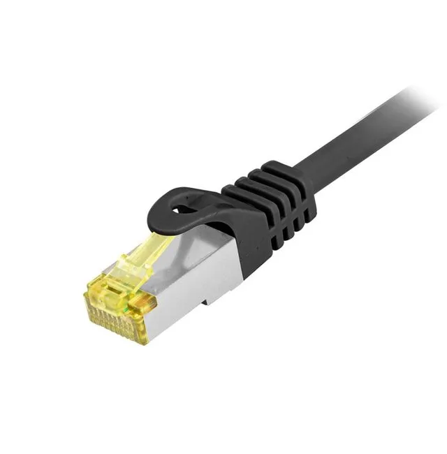 Equip Cat.6A S/FTP Outdoor Patch Cable, 1.0m, Black