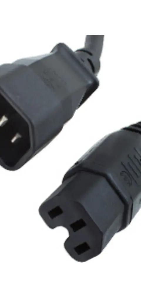 Origin Storage 2m Power Cable - PDU to Switch IEC C14(M)-IEC C15(F)