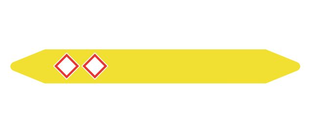 Brother LTZ16012FPIC self-adhesive label Yellow 950 pc(s)