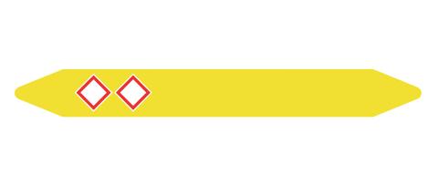 Brother LTZ16012FPIC self-adhesive label Yellow 950 pc(s)