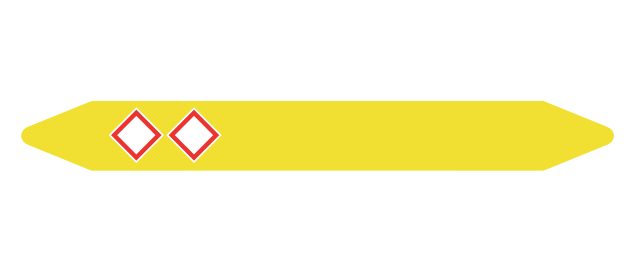 Brother LTZ16012FPIC self-adhesive label Yellow 950 pc(s)