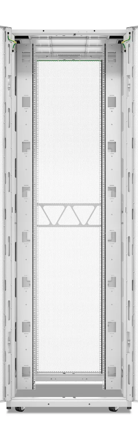 APC NetShelter SX, Server Rack Enclosure, Gen 2, 52U, 2436H x 800W x 1200D mm, with Sides, White