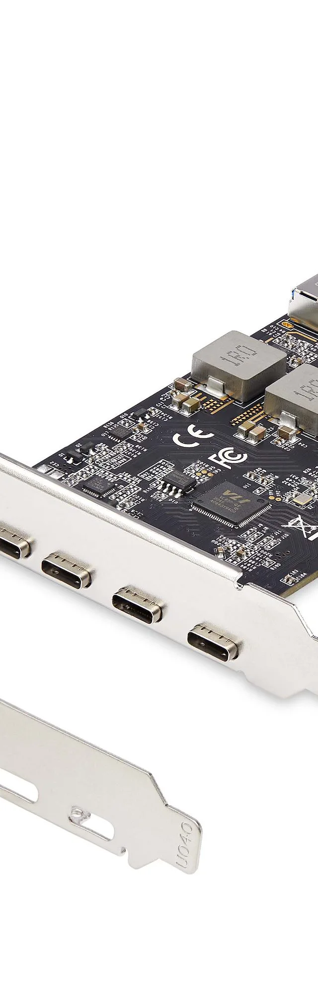 StarTech.com 5-Port USB PCIe Card, USB 3.2 10Gbps, PCI Express Card with 4x USB-C Ports, 1x USB-A Internal Port, USB PCIe Controller Card, Windows/macOS/Linux