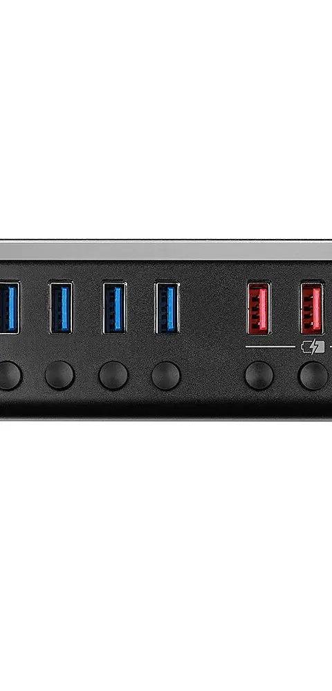 Lindy 4 Port USB 3.0 Hub with 3 Quick Charge 3.0 Ports
