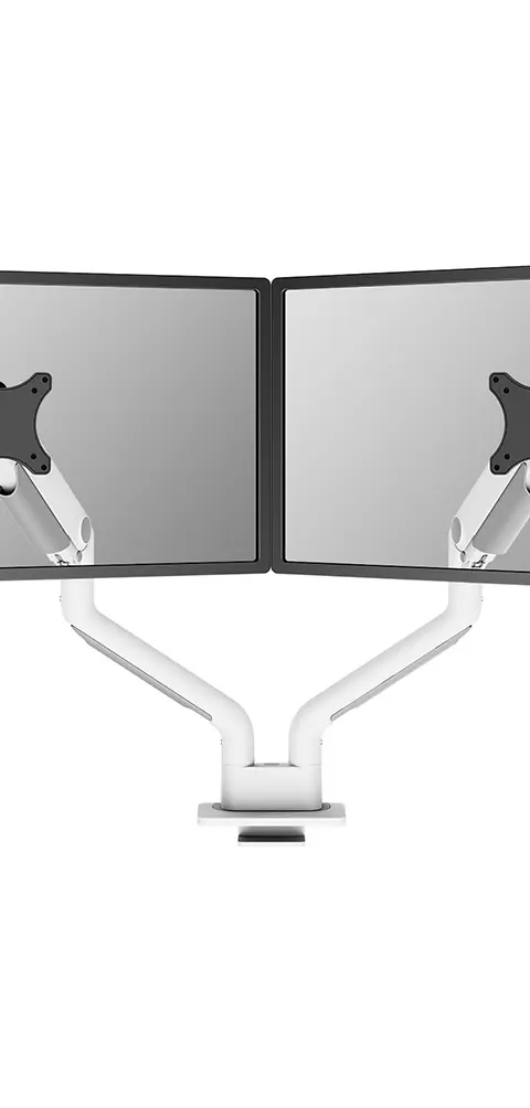 Neomounts DS70S-950WH2 Monitor arm 17-35" - gas spring - Topfix - 180°-stop