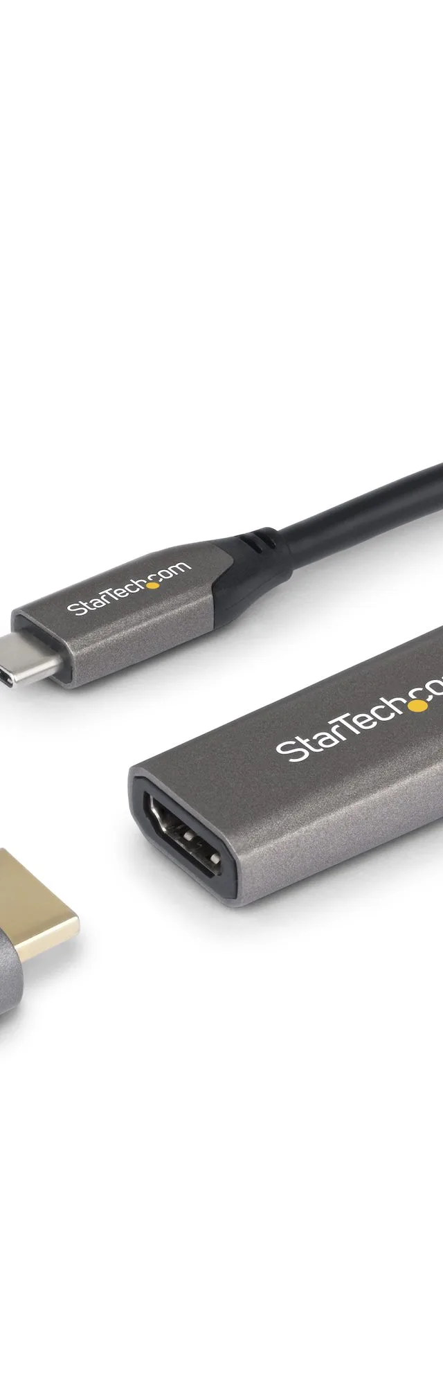 StarTech.com 112B-USBC-HDMI21 video cable adapter 0.2 m USB Type-C HDMI Type A (Standard) Grey