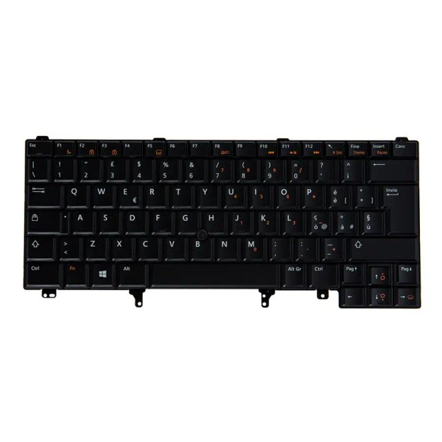 Origin Storage N/B KBD PWS 7530 Italian Layout 107 Key Backlit DP