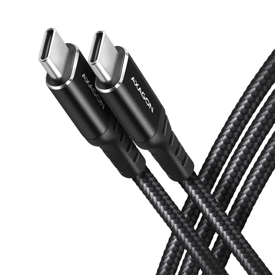 Axagon BUCM-CM10AB HQ USB-C <> USB-C cable 1 m
