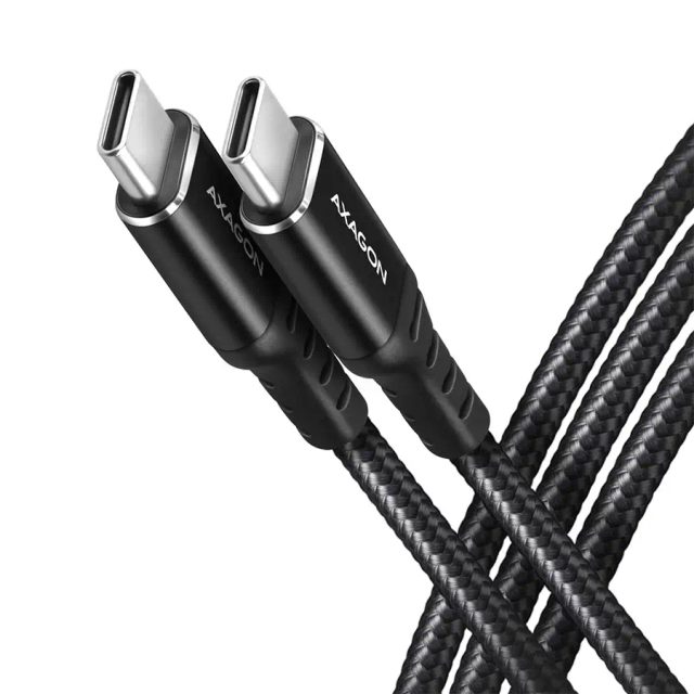 Axagon BUCM-CM10AB HQ USB-C <> USB-C cable 1 m