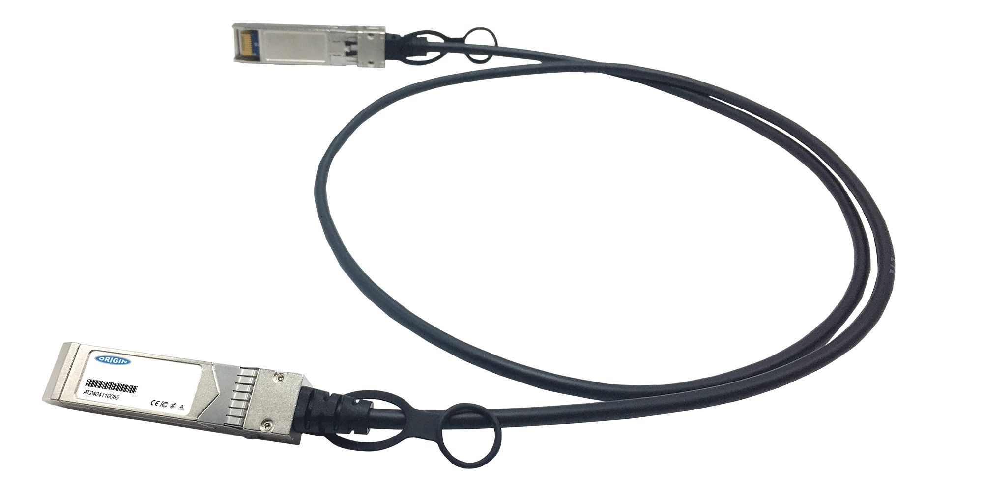 Origin Storage Ubiquiti Compatible Direct Attach Copper Twinax Cable 10G SFP+ Cu (1m Passive)