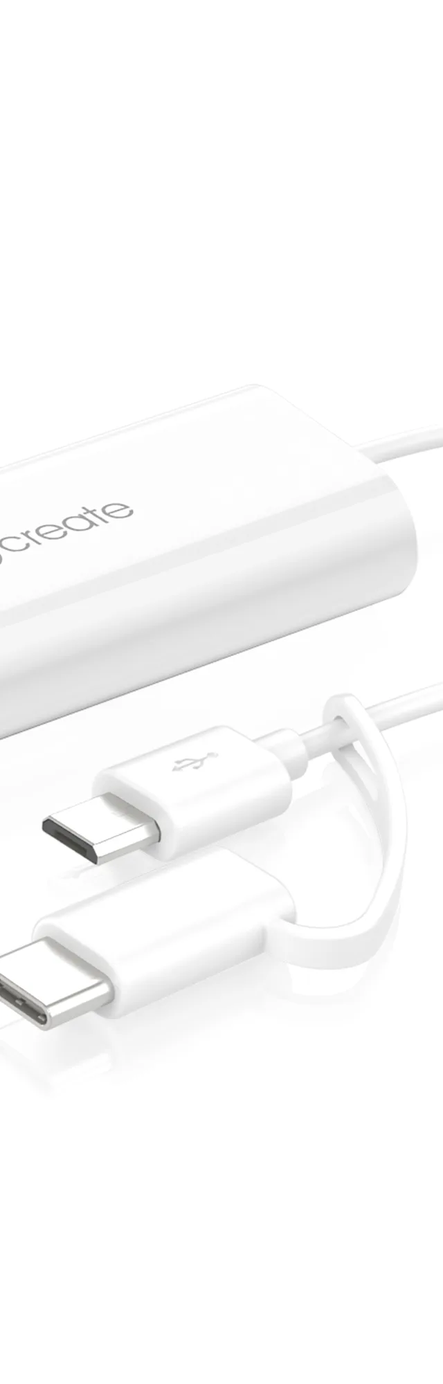 j5create JUA165C Android™ USB™ to HDMI™ Display Adapter, White
