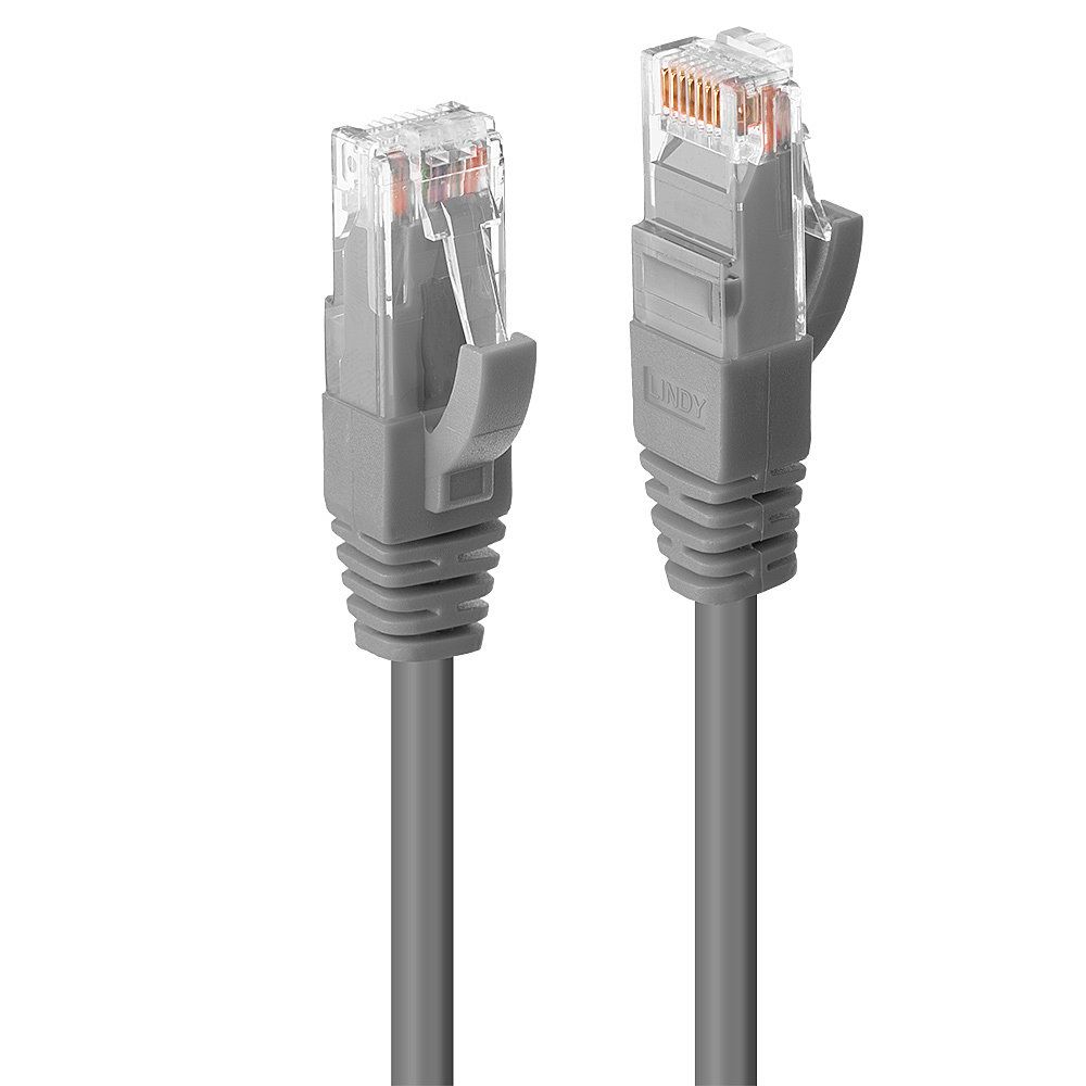 Lindy 45401 networking cable Grey 0.5 m Cat6 U/UTP (UTP)