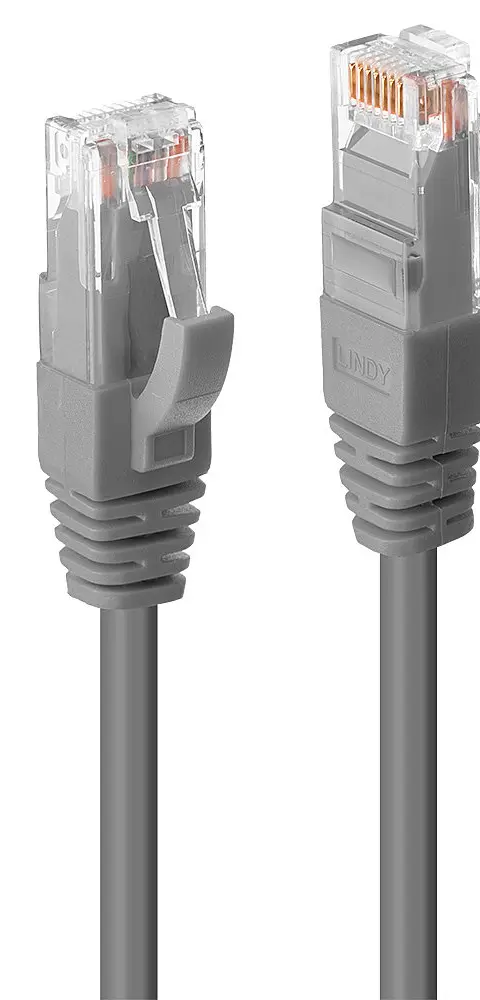 Lindy 45401 networking cable Grey 0.5 m Cat6 U/UTP (UTP)