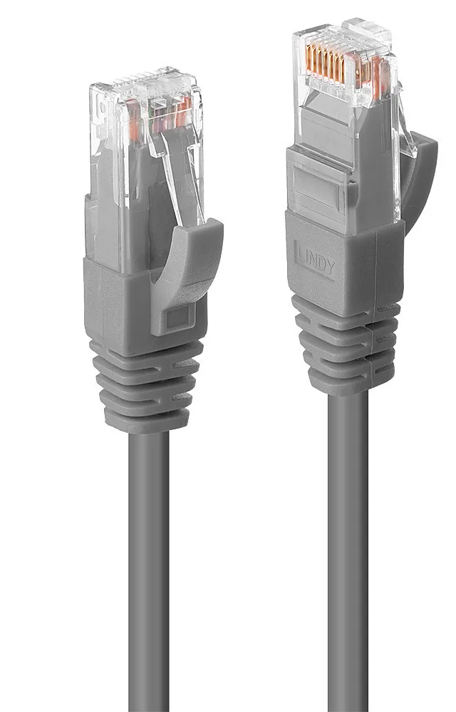 Lindy 45401 networking cable Grey 0.5 m Cat6 U/UTP (UTP)