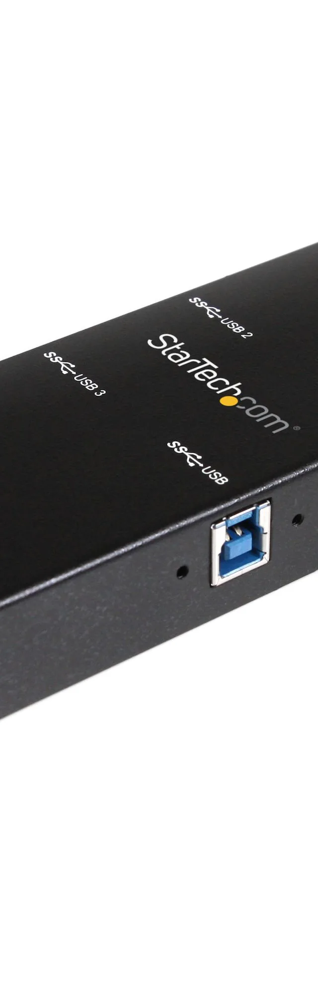 StarTech.com 4-Port Industrial USB 3.0 Hub with ESD Protection~4-Port USB 3.0 Hub - 5Gbps - Metal Industrial USB-A Hub - Wall or Desk Mountable USB Data Hub - TAA Compliant USB Expander Hub