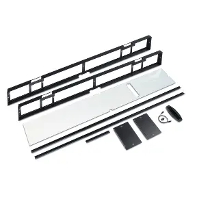 APC NetShelter Rack Containment, Front Assembly, for InRow 300mm