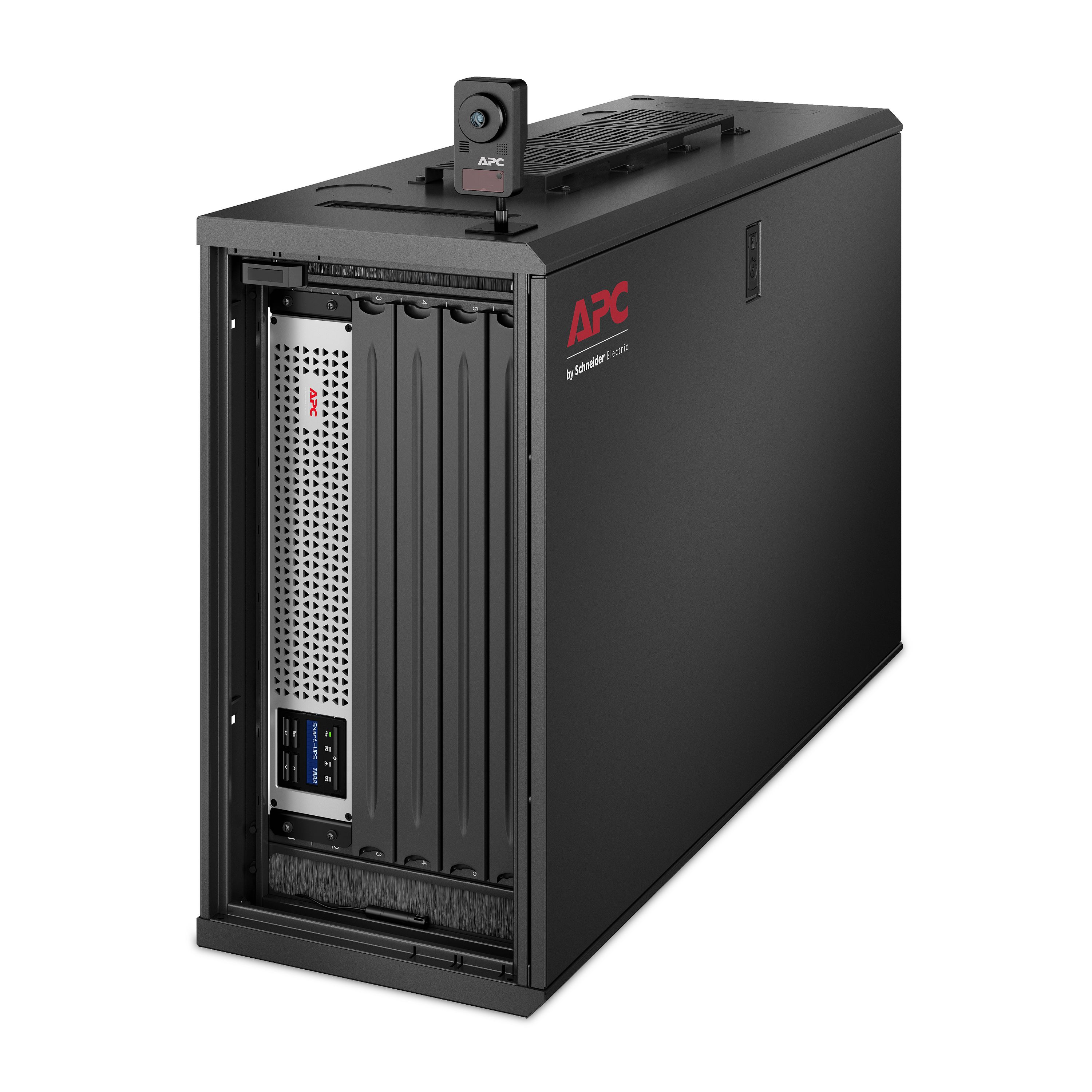 APC NetShelter 6U Low-Profile Wallmount Rack Enclosure Cabinet 230V Server Depth
