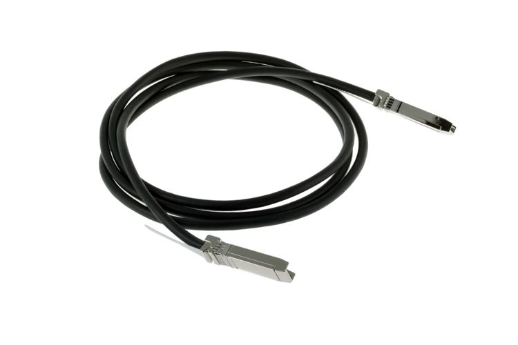 Allied Telesis AT-QSFP1CU InfiniBand/fibre optic cable 1 m QSFP+ Black, Silver