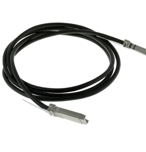 Allied Telesis AT-QSFP1CU InfiniBand/fibre optic cable 1 m QSFP+ Black, Silver