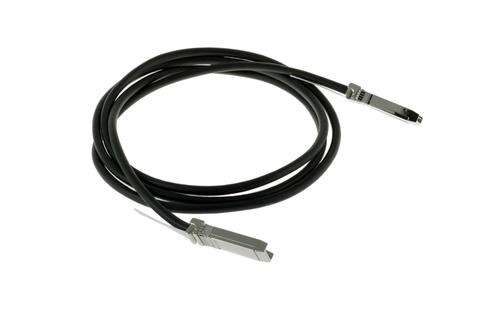 Allied Telesis AT-QSFP1CU InfiniBand/fibre optic cable 1 m QSFP+ Black, Silver