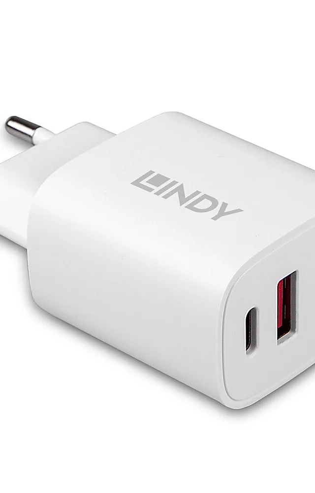Lindy 73413 mobile device charger Universal White AC Fast charging Indoor