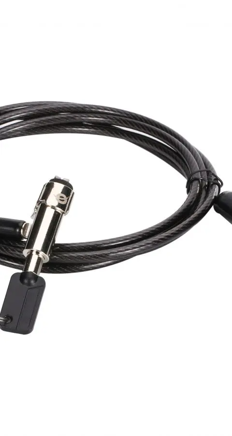 Conceptronic CUSTODIO02BN Keyed Laptop Lock, Nano Security Slot, 1.8m
